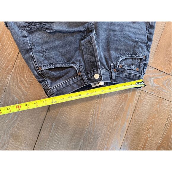 AGOLDE Parker Shorts In Black Size 25 - Picture 5 of 7